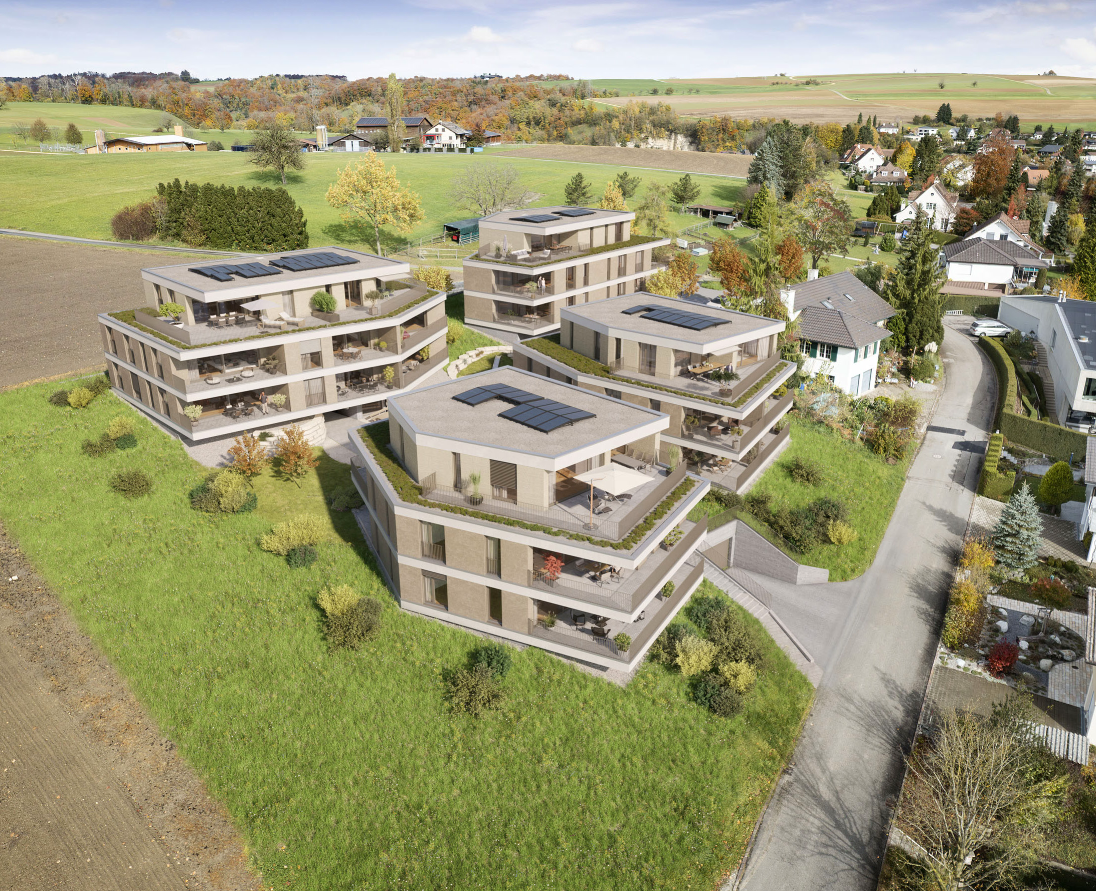  Neubauprojekt Hofacher in Wegenstetten