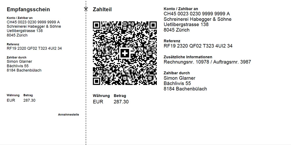 ISO 20022 QR-Rechnung Internationaler Standard