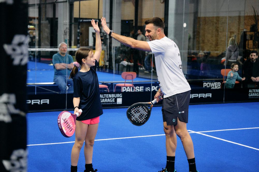 Mit Padel ist Spass garantiert